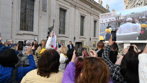 Bydgoszczanie uczestniczyli w audiencji generalnej Papieża Franciszka/fot. Marcin Jarzembowski, Diecezja Bydgoska