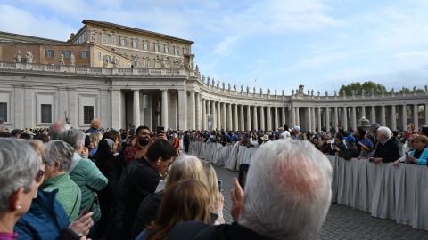 Bydgoszczanie uczestniczyli w audiencji generalnej Papieża Franciszka/fot. Marcin Jarzembowski, Diecezja Bydgoska