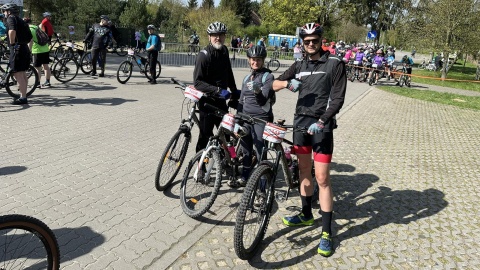 Na starcie nie mogło zabraknąć „reprezentantów” Polskiego Radia PiK/fot: Tomasz Kaźmierski