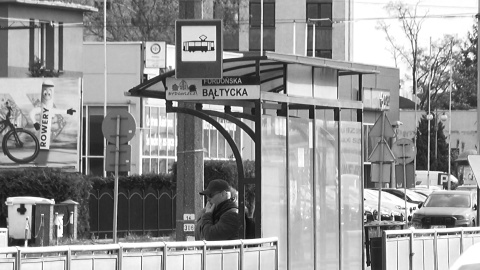 Do tragedii doszło w czwartek po godz. 15.00 na przystanku przy ul. Fordońskiej w Bydgoszczy/fot. jw