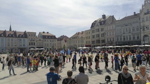 Młodzieżowy Dom Kultury nr 4 zaprosił mieszkańców do zabawy z okazji Międzynarodowego Dnia Tańca/fot. Monika Siwak