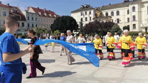 Młodzieżowy Dom Kultury nr 4 zaprosił mieszkańców do zabawy z okazji Międzynarodowego Dnia Tańca/fot. Monika Siwak