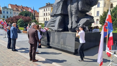 Manifestacja pierwszomajowa w Bydgoszczy/fot. Radosław Łączkowski