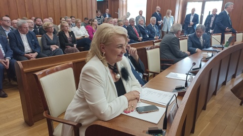 Elżbieta Piniewska ponownie została przewodniczącą sejmiku województwa kujawsko-pomorskiego/fot: Monika Kaczyńska