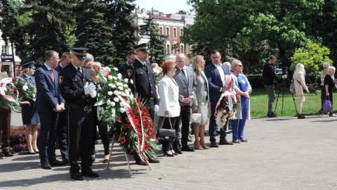 Uroczystości z okazji 79. rocznicy zakończenia II wojny światowej, Włocławek/fot. Marek Ledwosiński