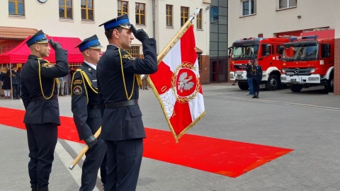 Uroczysty apel z okazji Dnia Strażaka w Bydgoszczy/fot. Elżbieta Rupniewska