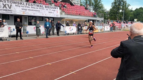 W półmaratonie zwyciężył czterokrotny triumfator Silesia Maratonu Andrzej Rogiewicz/fot. Marcin Glapiak