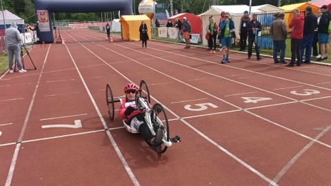 W półmaratonie uczestniczyli biegacze i wózkarze/fot. Marcin Glapiak