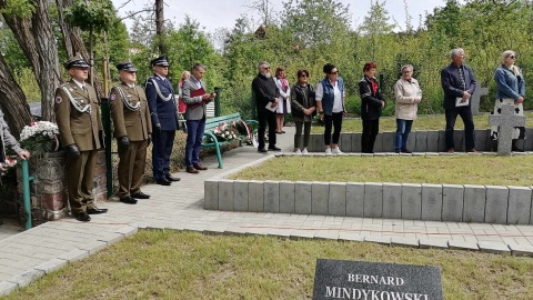 Uroczystość na cmentarzu w bydgoskiej Smukale/fot. Monika Siwak