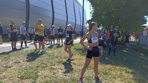 5 i 10 km mieli do pokonania biegacze, którzy stanęli na stracie „Run Toruń PLAZA - Zwiedzaj ze zdrowiem!"/fot. Monika Kaczyńska