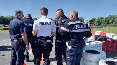 Policjanci z całego regionu rywalizowali o tytuł najlepszego funkcjonariusza. Oceniano m.in. umiejętności prowadzenia pojazdów i celność na strzelnicy/fot: Tatiana Adonis