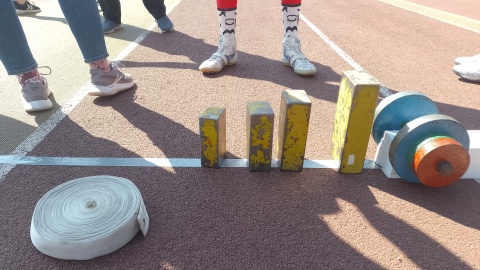 W Toruniu odbyły się Mistrzostwa Polski Masters w rzutach nietypowych. Seniorzy nie musieli się martwić o brak sportowej rywalizacji/fot: Michał Zaręba