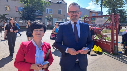 Poseł Joanna Borowiak i Marcin Horała/fot. Joanna Borowiak Poseł na Sejm, Facebook