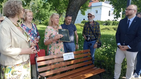 Odsłonięcie Ławeczki Seniorów/fot. Monika Kaczyńska