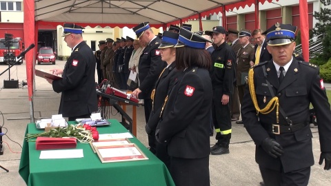 Dzień Strażaka w Szkole Podoficerskiej Państwowej Straży Pożarnej w Bydgoszczy (fot. Janusz Wiertel)