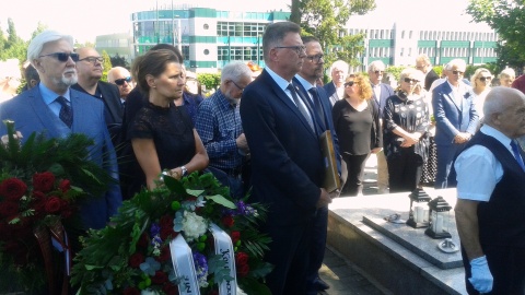 Ostatnie pożegnanie Macieja Pakulskiego/fot. Henryk Żyłkowski