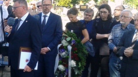 Ostatnie pożegnanie Macieja Pakulskiego/fot. Henryk Żyłkowski