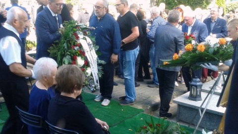 Ostatnie pożegnanie Macieja Pakulskiego/fot. Henryk Żyłkowski