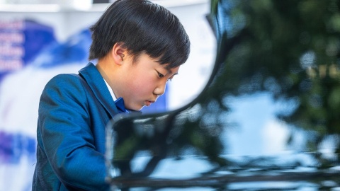 Koncert laureatów i wręczenie nagród w 31. Międzynarodowym Konkursie Pianistycznym im. Fryderyka Chopina dla Dzieci i Młodzieży w Szafarni/fot. Szymon Zdziebło, tarantoga.pl dla UMWKP
