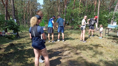 Bieg z książką odbył się pod hasłem „Galop Gombrowicza”/fot. Monika Kaczyńska