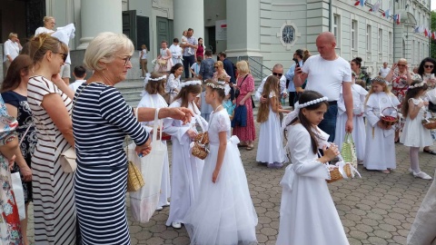 Procesja Bożego Ciała wokół Bazyliki pw. św. Wincentego á Paulo w Bydgoszczy/fot: Jolanta Fischer