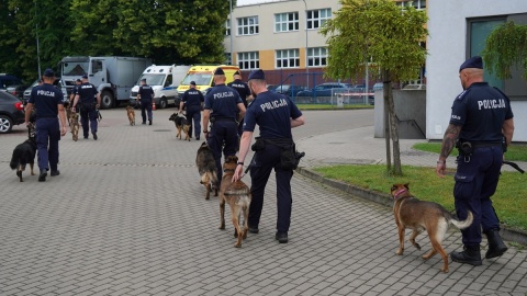 Na terenie Oddziału Prewencji Policji w Bydgoszczy, Komendy Miejskiej Policji w Bydgoszczy oraz dawnej strzelnicy Komendy Wojewódzkiej Policji w Białych Błotach odbyły się Wojewódzkie Eliminacje do XXI Kynologicznych Mistrzostw Policji. Zwycięzcy, Palnik i Ognik z Bydgoszczy oraz Tucholi, będą reprezentować województwo w ogólnopolskich zawodach/fot. KWP Bydgoszcz