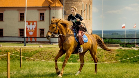 II Turniej Łucznictwa Konnego - Złota Strzała /fot. Waldemar Kosiński/Zamek Golubski/Facebook