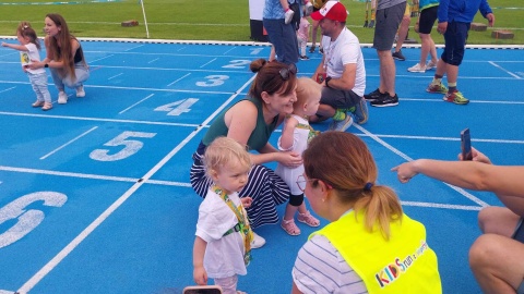 W Bydgoszczy, na stadionie Zawiszy odbyła się kolejna edycja Kids Run z Siepomaga/fot. Jolanta Fischer
