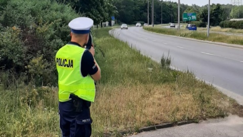 W długi weekend policja uważnie obserwuje kierowców/fot. KWP Bydgoszcz