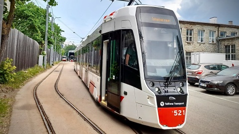 Pierwszy tramwaj Pesa Twist dotarł do Estonii/fot. Pesa