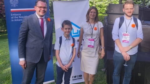 11-letni Wiktor reprezentował Polskę na Międzynarodowym Tygodniu dla Dzieci z Białaczką w Ankarze/fot. Szpital Uniwersytecki im. A. Jurasza/Facebook