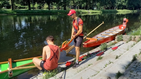 Wyścigi Smoczych Łodzi na Kanale Bydgoskim/fot. Tatiana Adonis