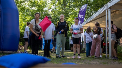 W przestrzeni Europejskiego Centrum Współpracy Młodzieży przy Woli Zamkowej w Toruniu odbył się adresowany do młodych Przystanek JPII „Wiara, kultura, dobro"/fot. Mikołaj Kuras dla UMWKP