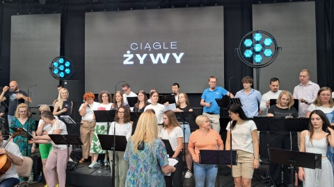 Próba koncertu „Ciągle żywy"/fot. Magdalena Gill