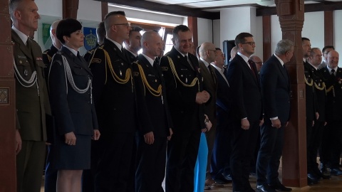 Nowy szef PSP w Bydgoszczy. Uroczyste objęcie dowództwa. (Fot. Janusz Wiertel)