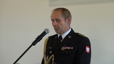 Nowy szef PSP w Bydgoszczy. Uroczyste objęcie dowództwa. (Fot. Janusz Wiertel)