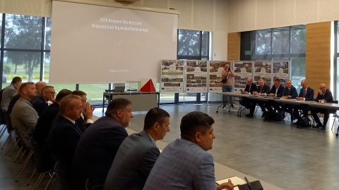 W Minikowie po raz pierwszy w tej kadencji zebrał się Konwent Burmistrzów Województwa Kujawsko-Pomorskiego/fot: Tatiana Adonis