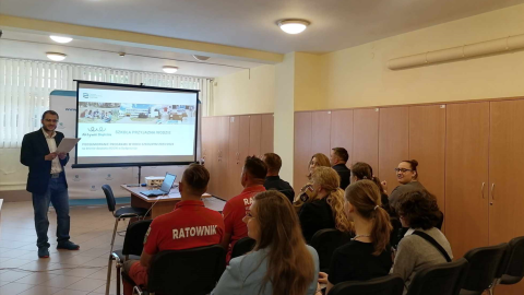 Podsumowanie programu „Aktywni Błękitni” w roku szkolnym 2023/2024/fot. Monika Siwak