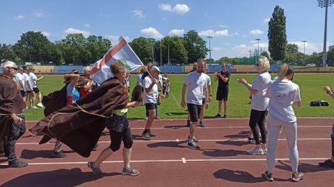 93 sztafety pobiegły w Toruniu, by świętować 100-lecie maratonu w Polsce /fot. Monika Kaczyńska
