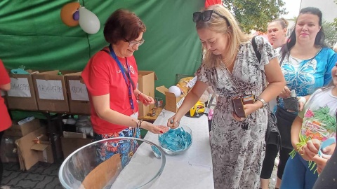 Festyn „Rusz serce” przy parafii NSPJ na placu Piastowskim w Bydgoszczy/fot. Katarzyna Bogucka