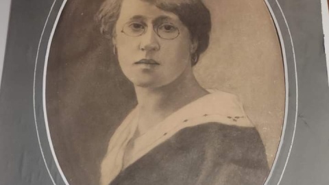 Portret został znaleziony w kamienicy przy ul. Prostej w Toruniu/nadesłane