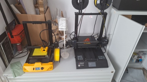 W ramach projektu w ubiegłym roku udało się zakupić drukarki 3D/fot. Bogumiła Wresiło