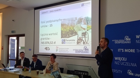 Baza turystyczna i oferta rekreacyjna dostępna dla wszystkich, bez wyjątku - to cel projektu „Turystyka Dostępna 1.0", realizowanego przez Wyższą Szkołę Gospodarki oraz 4ES Non Profit/fot. Tatiana Adonis