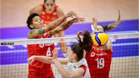 Polki w półfinale Ligi Narodów. Fot: FIVB