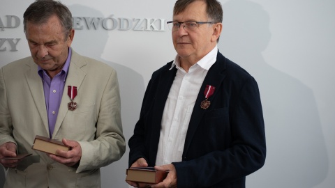 Uroczystość wręczenia brązowych medali „Zasłużony Kulturze Gloria Artis”/fot. KPUW