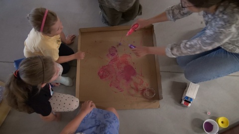 Dziecięce warsztaty artystyczne w bydgoskich Młynach Rothera (jw)