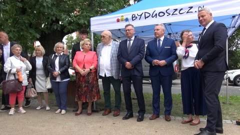 Uroczyste oznaczenie dębu na 600-lecie Fordonu (jw)