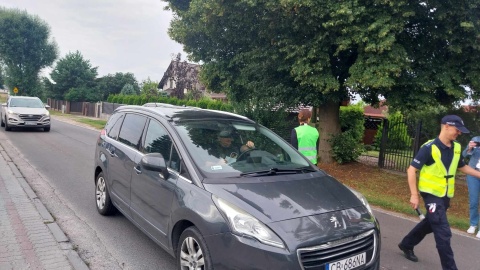 Kontrole można było spotkać łącznie w trzech miejscach na terenie gminy/fot. Jolanta Fischer