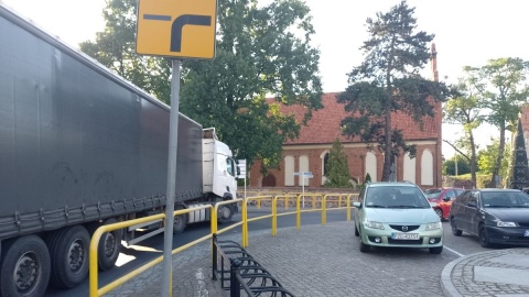 Mieszkańcy Kowalewa Pomorskiego nie zgadzają się na proponowany przebieg obwodnicy miasta/fot: Michał Zaręba
