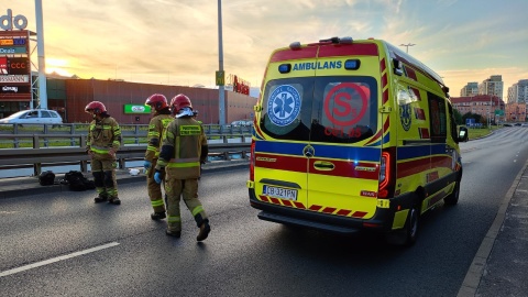 Do wypadku doszło na ul. Kruszwickiej w Bydgoszczy/fot. Bydgoszcz998, Facebook